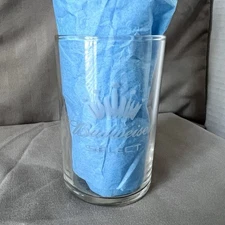 Budweiser Select Mini Flight Glass Crown Logo Etched