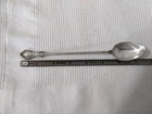 Sterling Silver Spoon, International Sterling, Wild Rose, 27.9 Grams, 7 3/8 In.