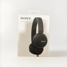 Sony MDR-ZX110 - Black - Wired Over Ear - Quick Folding Style - New - Sealed Box