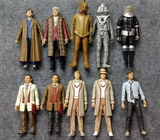 DOCTOR WHO the 10th 3th 7th 5th doctor Cyberman SONTARAN Icthar Silurian Warrior