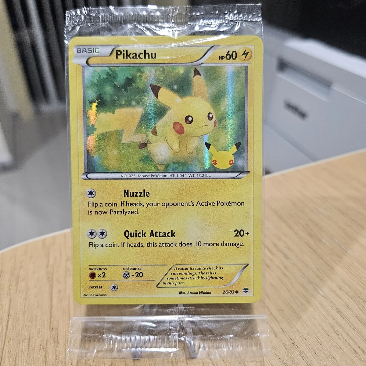 ポッチャマ Holoカード 060/XY-P Pikachu Pokémon TCG Rare XY Individual Collectible Card Game Cards