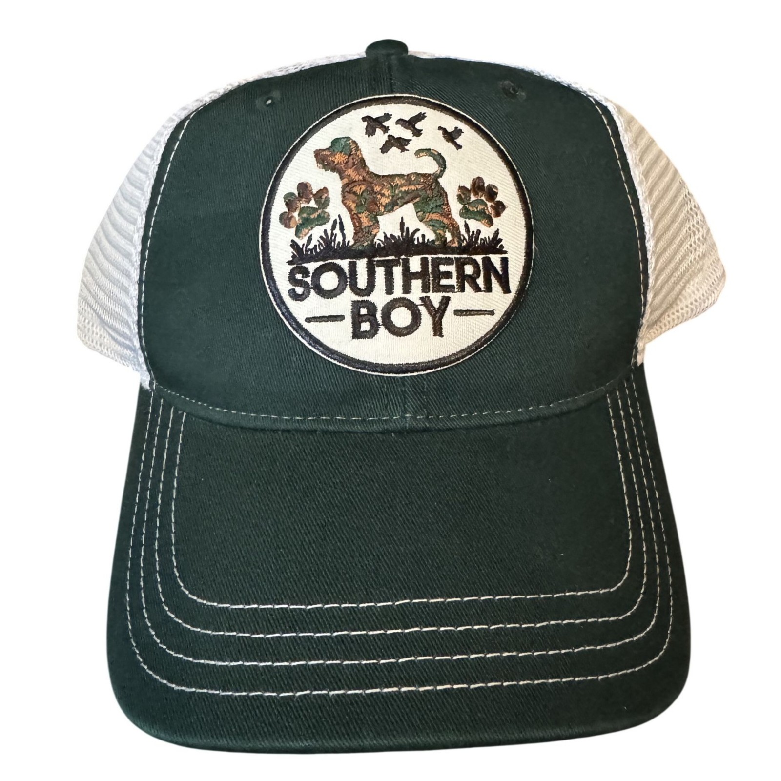 Green/white Mesh Adjustable Snapback Richardson 111