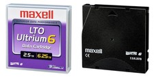 NEW Lot of 3 - Maxell LTO Ultrium 6 - 2.5 TB / 6.25 TB Cleaning Cartridge