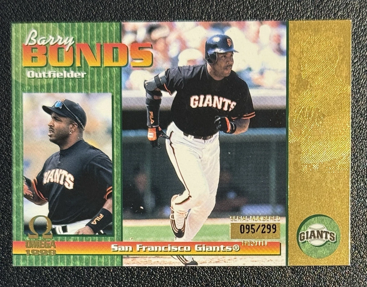 Barry Bonds Baseball Pacific Serial Numbered Sports Trading Cards 