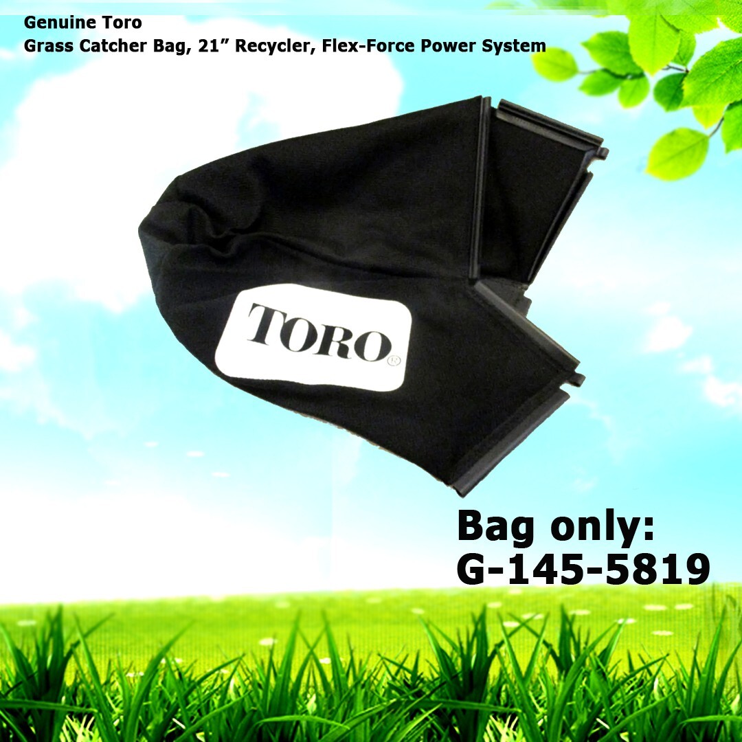 Genuine Toro 145-5819 Grass Catcher Bag Only Flex-Force Power