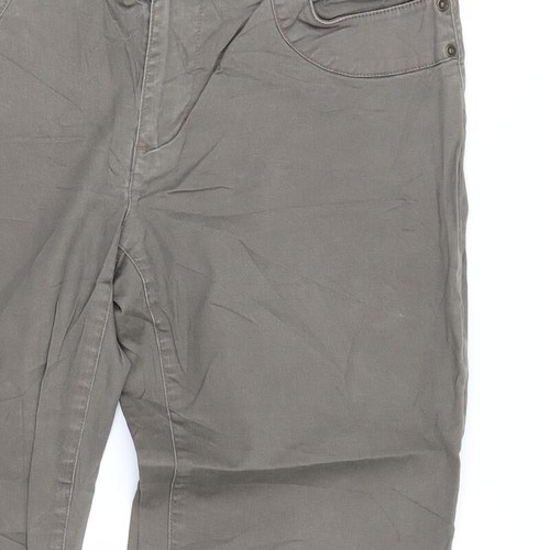 Biaggini braune gerade Damenjeans aus Baumwolle Größe 12 L28 in normal - Bild 10 von 12