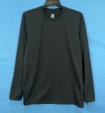 DUOFOLD Black MID-WEIGHT Double Layer Thermal HUNTING SPORTS Base Layer SHIRT LT