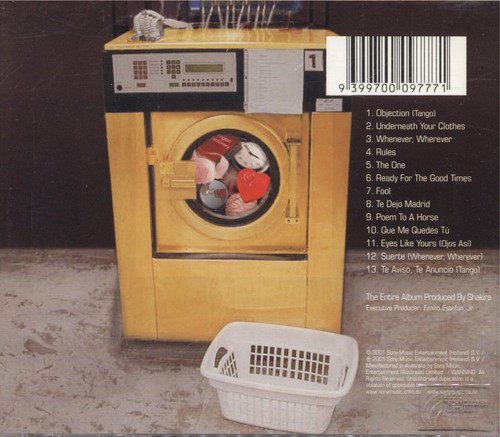 Shakira - Laundry Service CD - Picture 2 of 2