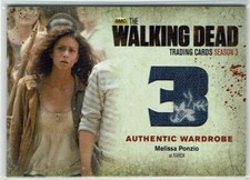 2012 Cryptozoic Walking Dead Season 2 Wardrobe Costume Card Guide 57