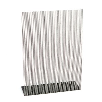 Stahl Lochblech Hexagonal HV2-2,5 – Blank, 1,0 Mm Stärke, Magnetisch, Made In Germany