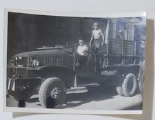 23944 Foto d'epoca 301 - Camion d'epoca - cm 9 x 6