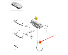 Porte avant et accessoires Porsche CAYMAN