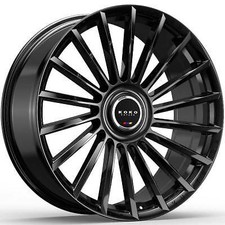 24" Koko Kuture Urfa Black Wheels fit Mercedes with Tires fit Bentley Bentayga