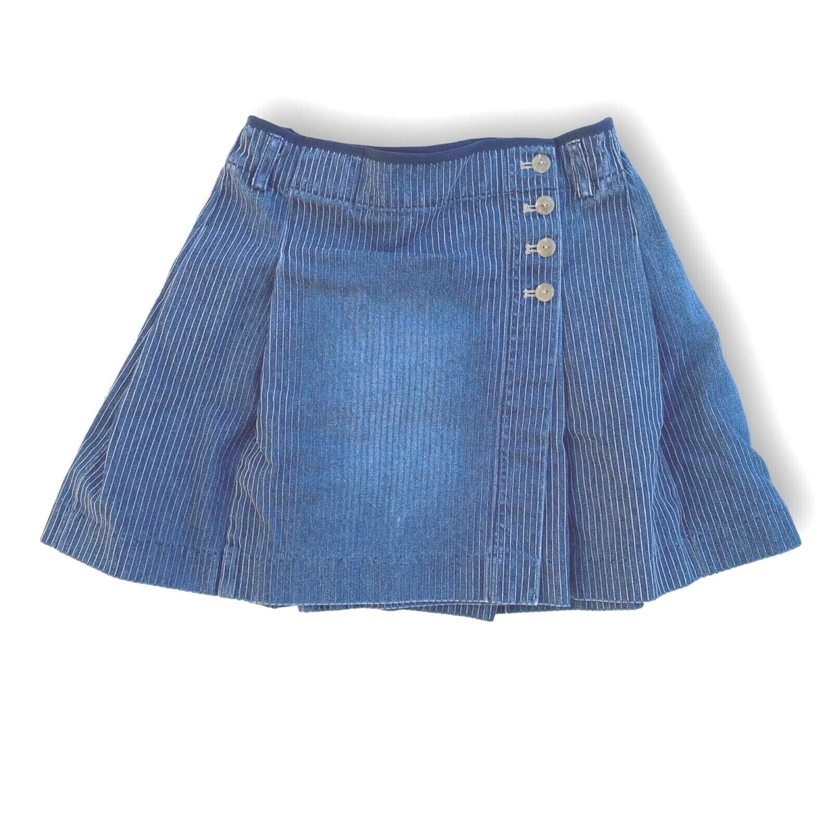 Denim wrap top skirt 60