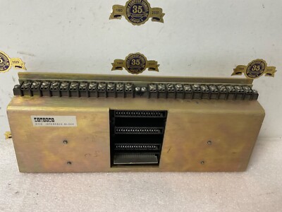 DEC DIGITAL Equipment PDP14 Interface Block # K716 4 slot Early Vintage Rare