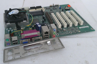 Intel Desktop Board D815EEA2/D815EPEA2 W/ SL4MF Intel CPU, Heatsink & Fan