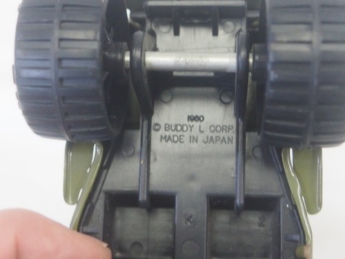 vintage Buddy-L 1/30 Scale Army Jeep Pressed Steel Toy 1980's - Picture 6 of 6