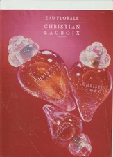 Advertising paper - advertising paper - Eau Florale by Christian Lacroix