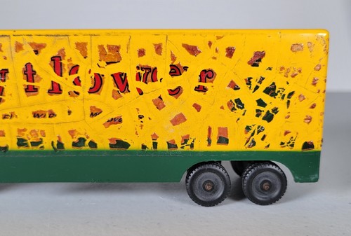Vintage Ralstoy 16 Mayflower Moving Semi Truck + Trailer Toy Poor Condition - Picture 8 of 10