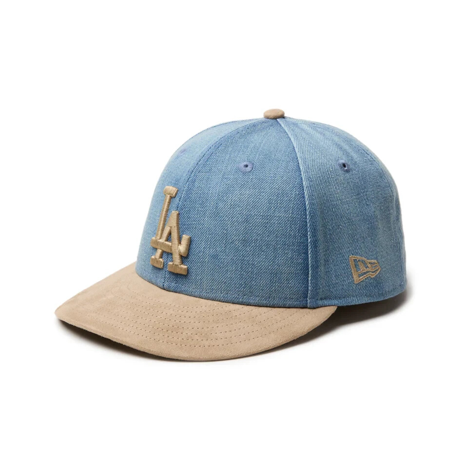 New Era LP 59FIFTY MLB Denim 2-Tone Suede Visor MLB 3 Team New Era LP 59FIFTY MLB Denim 2-Tone Suede Visor MLB 3 Team