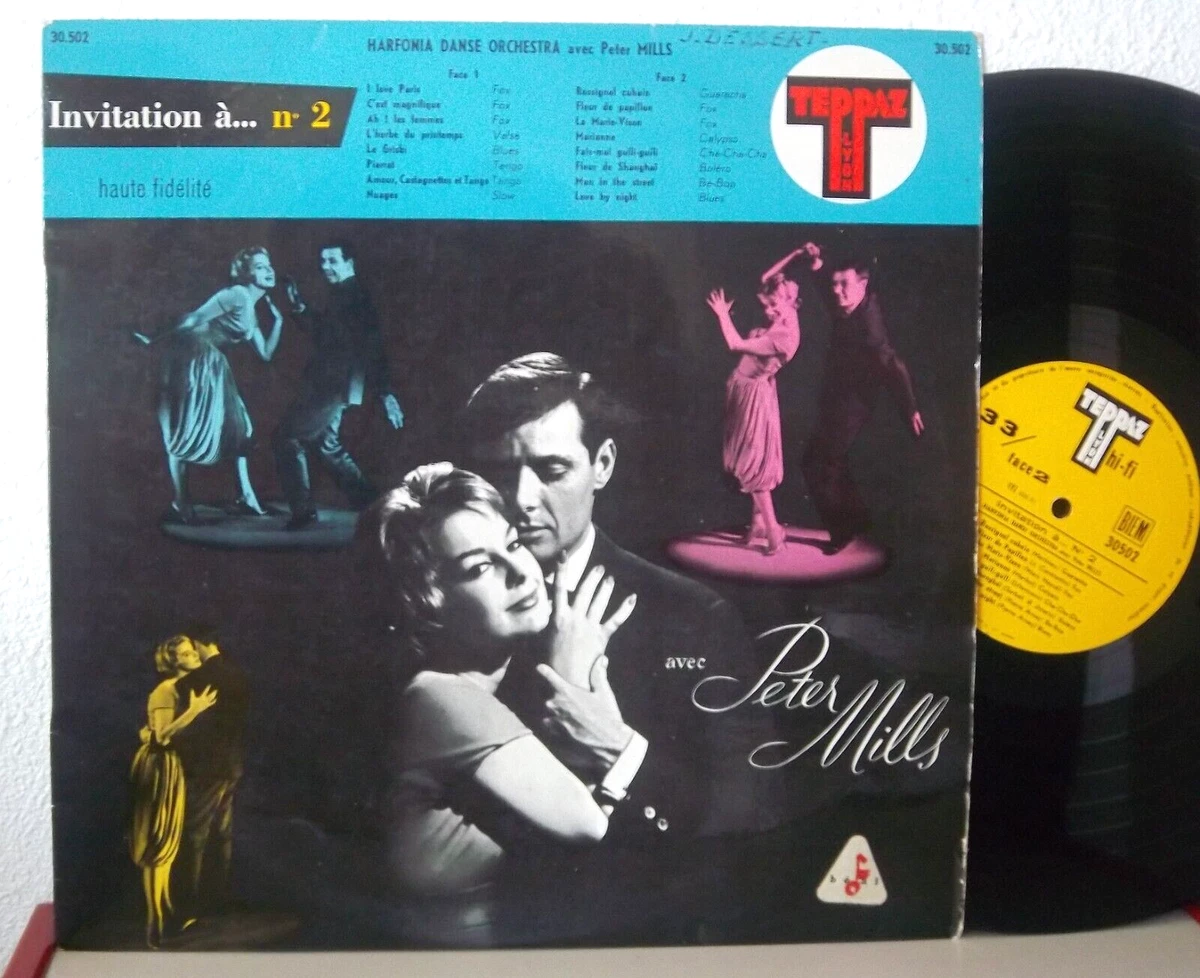 HARFONIA DANSE ORCHESTRA - PETER MILLS - INVITATION A .. N 2 - TEPPAZ 30 502