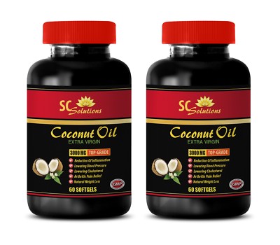 Cold Pressed Organic Coconut Oil  - Coconut Oil 3000 - Rapid Weight Loss Pls - 2