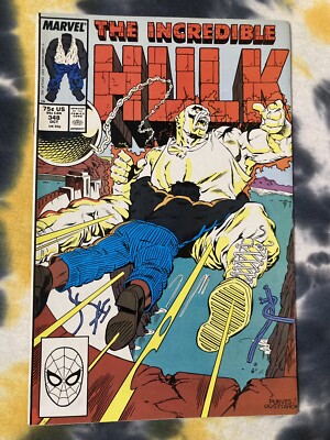INCREDIBLE HULK #348 (1988) Marvel Comic / VF+ / Titania & Absorbing Man