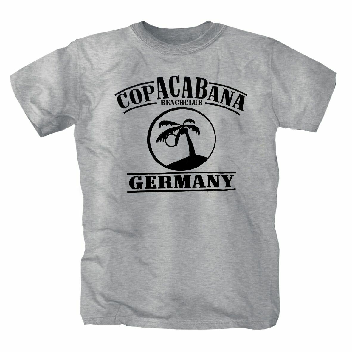 Herren T-Shirt 'La Familia' Copacabana Design – Regular Fit, 100% Baumwolle, Körperbetont
