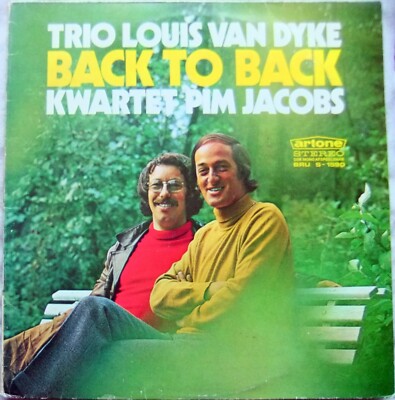 Back to Back- Trio Louis van Dyke/ Kwartet Pim Jacobs; Vinyl LP (Artone BRU S159