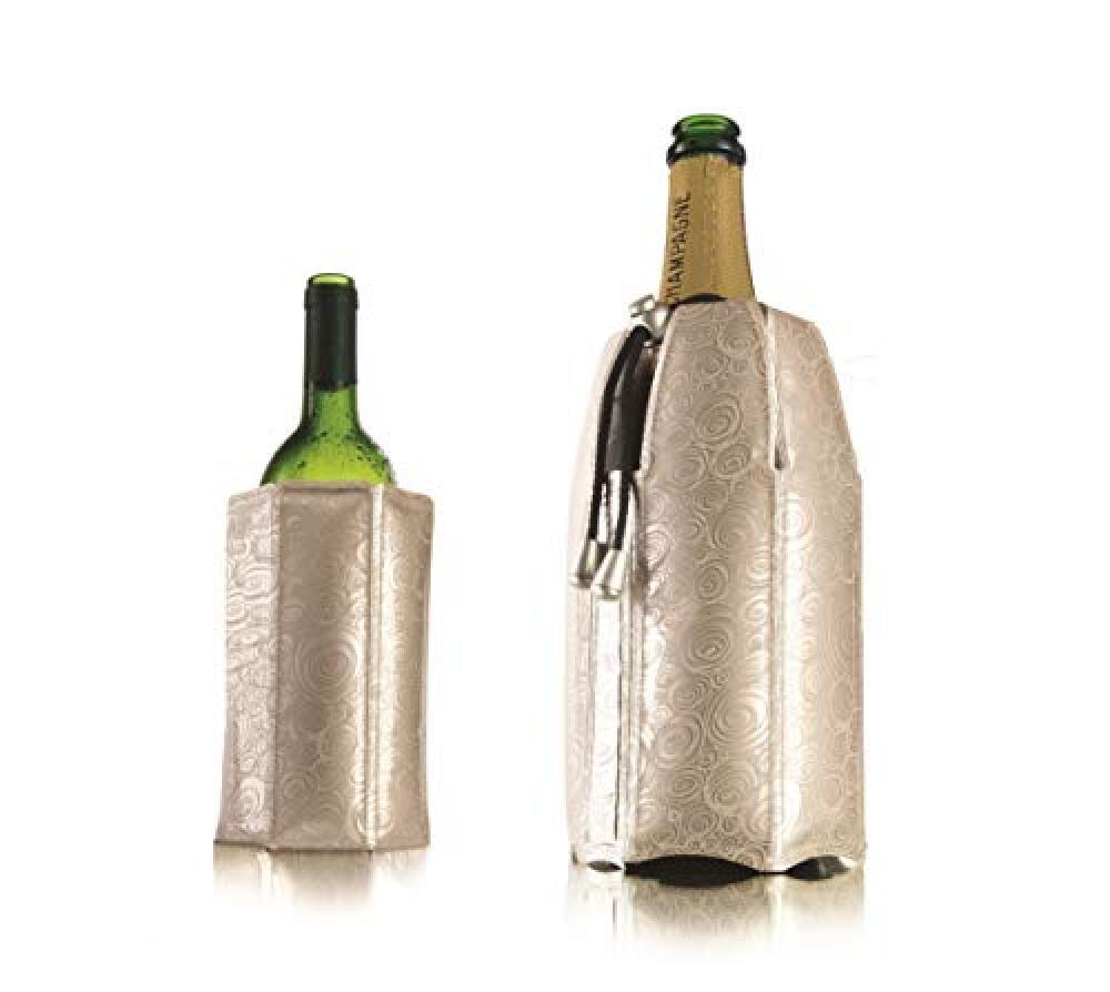 (TG. 3x30x22 cm) Vacu Vin Set di Refrigeratore per Vino e Champagne Attivo - Pla