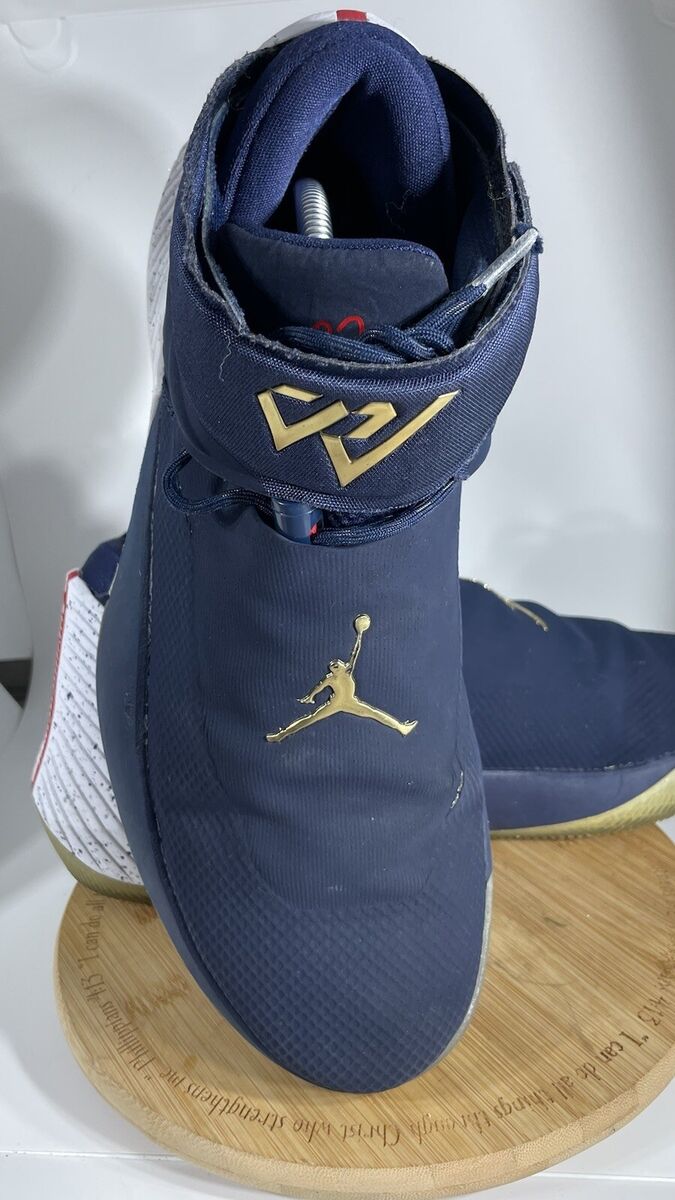 Nike Air Jordan Why Not Zer0.1 Westbrook Blue Gold White Nike Air Jordan Why Not Zer0.1 Westbrook Blue Gold White
