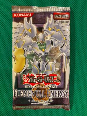 YuGiOh! Elemental Energy 1st Edition Booster Pack Sealed - New - English | eBay YuGiOh! Elemental Energy 1st Edition Booster Pack Sealed - New - English | eBay