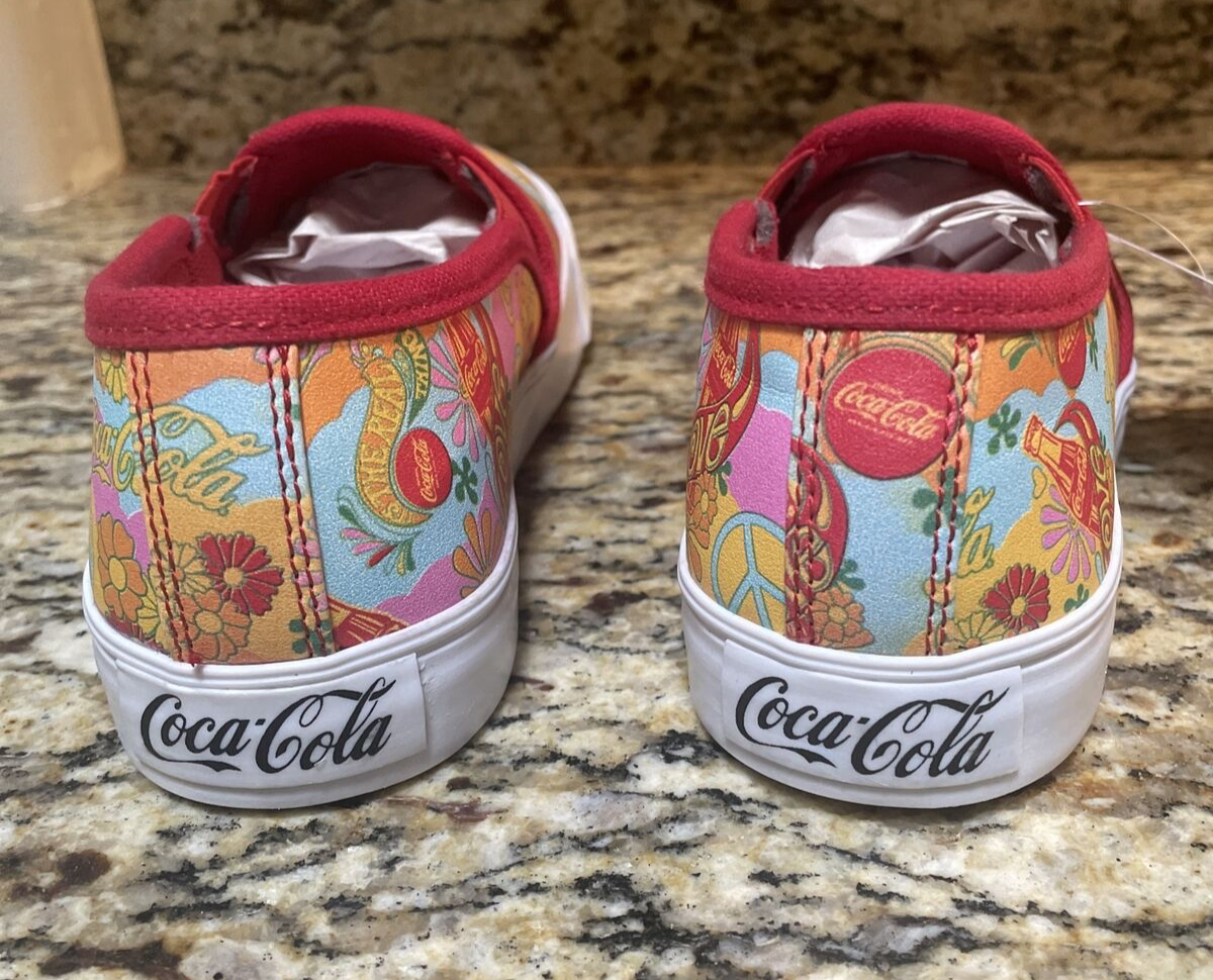 Rare NEW Coca Cola 1971 Unity Collection shoes US 5.0 Mex 