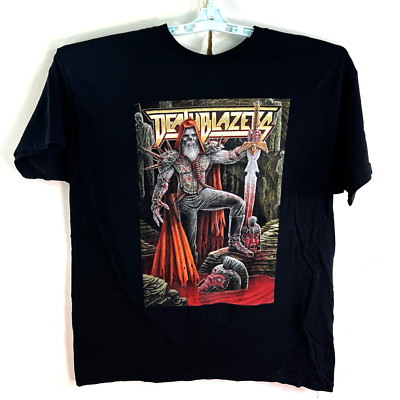 Death Blazers Brendon Flynn Graphic T-Shirt Adult Size L Black