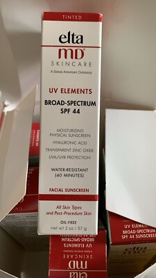 Elta MD UV Clear TINTED Facial Sunscreen SPF 44 2 oz EXP 09/2026 *New in Box*