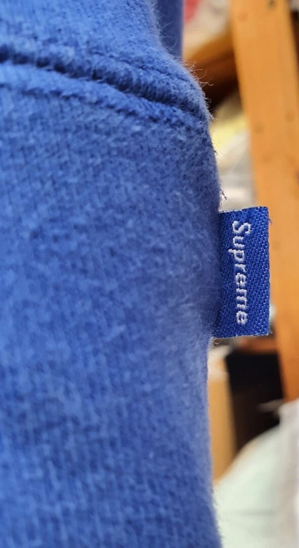 Felpa con cappuccio FW17 Supreme Reflective Excellence M blu medio felpa royal