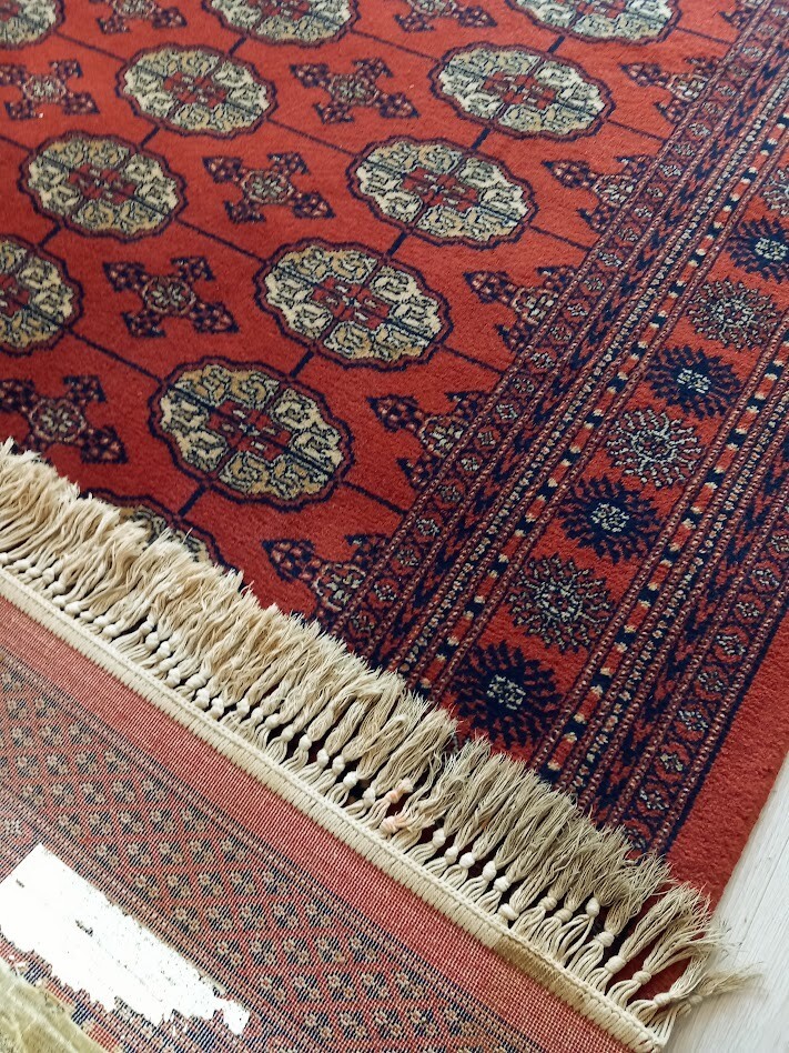 Rug 338x247cm LUXURY Afghan Bokhara John Lewis HANDMADE CARPETS 11.10x8