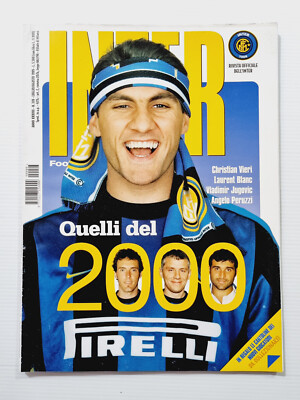 Inter Football Club 7-8 Août-juillet 1999 Vieri-Jugovic-Laurent Blanc-Peruzzi