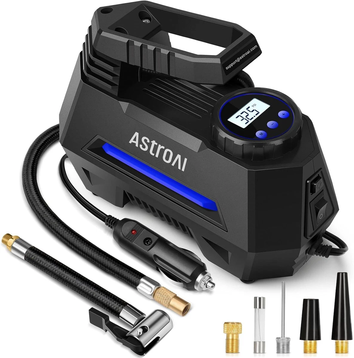 Battery operated online car tyre pump