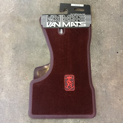 NOS Plasticolor Van Floor Mats Dodge Van 78-93 Custom Fit Deadstock Red Ram Van