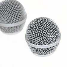 2pcs Replacement Microphone Grille Mesh Cover For Sm58 Sm58lc Sm58sk Sm58s