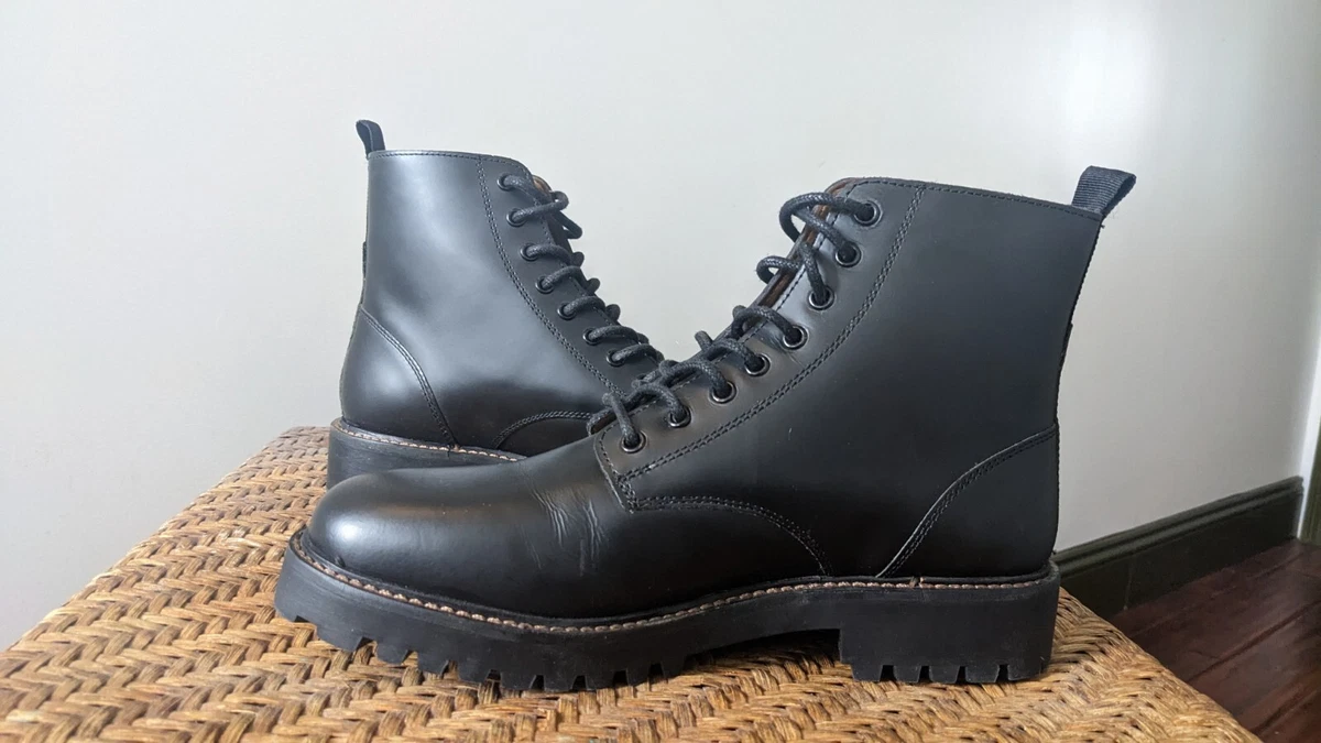 River island shop lace up boots