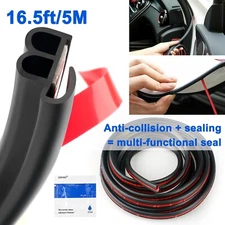 Chevrolet Car Door Edge Guard- Durable Rubber Trim Seal Protector | Anti-Scratch