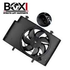Front Radiator Cooling Fan Assembly w/ Motor For Ford Fiesta 1.6L FO3115186