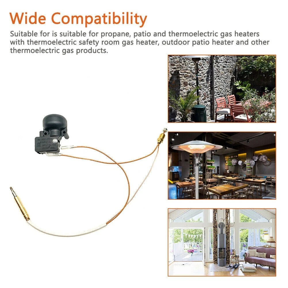 Affordable Gas Heater Repair Parts Tilt Switch u0026amp; Brass Thermocouple  Combo | eBay