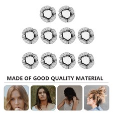 10pcs Elastic Wig Net Caps Breathable Mesh Wig Caps Stretchy Nylon Mesh Wig Cap
