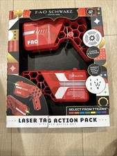 FAO SCHWARZ Laser Tag Action Pack Duo Blasters NEW