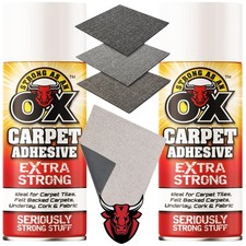 500ml Heavy Duty Extra Strong As An Ox Carpet Adhesive Multipurpose Contact Glue