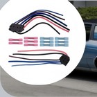 Power Window Switch Wire Plug Connector Pigtail Set For 1980's GM (5Way+6Way)