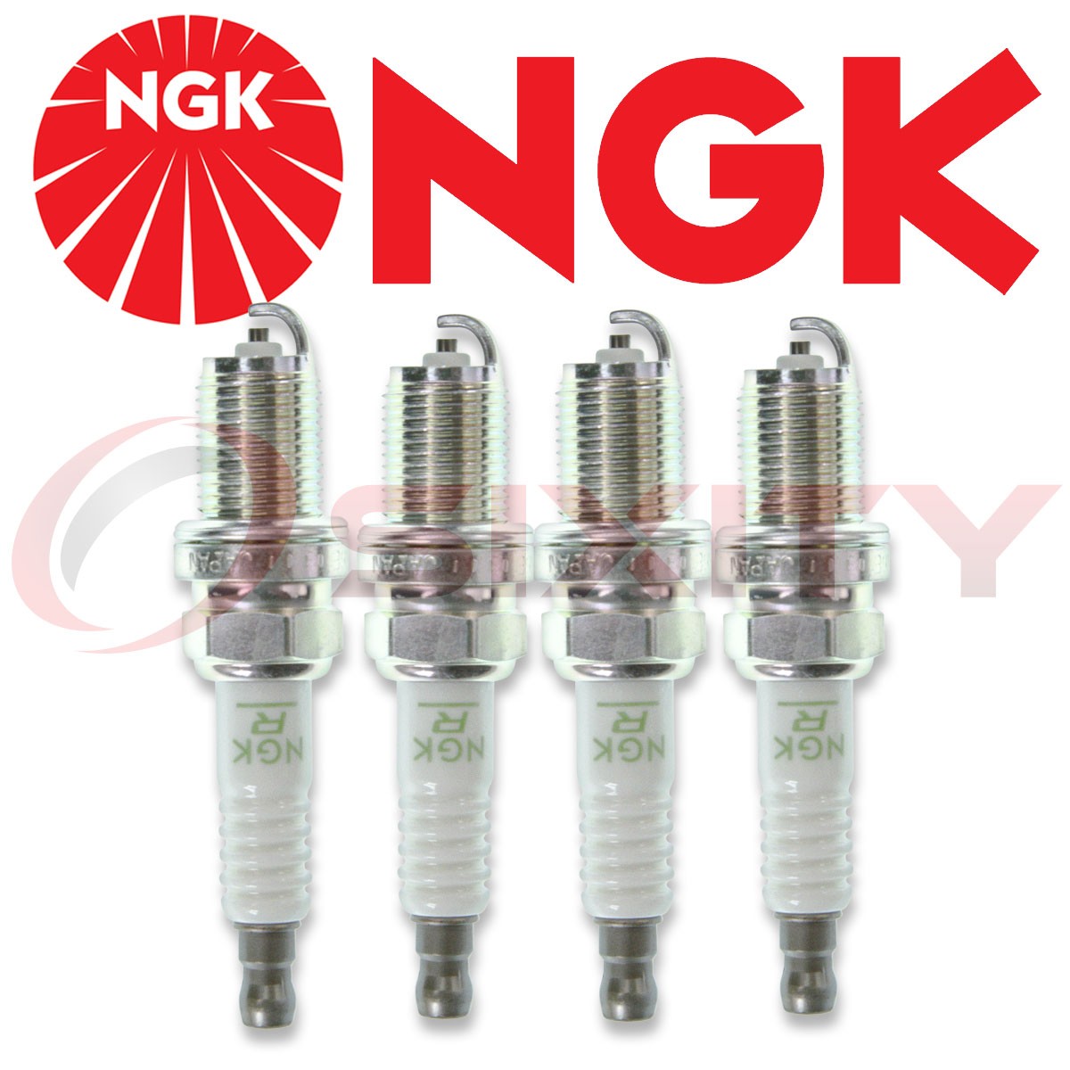 4 PCS NGK V-Power Copper Spark Plugs BKR6E-11 # 2756 OEM UPGRADE More Power